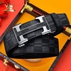 Thắt Lưng Nam Da Bò 100% Cao Cấp CROVIE CV55 Khóa Tự Động - Giá 500k 2