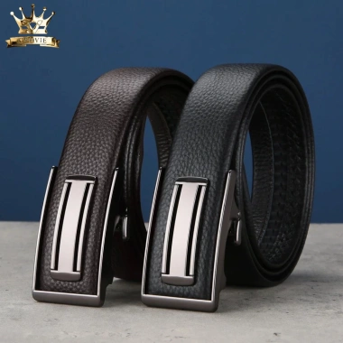 Thắt Lưng Nam Da Bò 100% Cao Cấp CROVIE Fullbox - Khóa Tự Động Giá Ưu Đãi 600k 6 Thắt Lưng Nam Da Bò 100% Cao Cấp CROVIE Fullbox - Khóa Tự Động Giá Ưu Đãi 600k 6