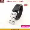 Thắt Lưng Nam Da Bò 100% Kiểu Chữ H Vàng - Bạc, Khóa Rút Chống Trượt - 350k 2