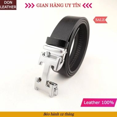 Thắt Lưng Nam Da Bò 100% Kiểu Chữ H Vàng - Bạc, Khóa Rút Chống Trượt - 350k 2 Thắt Lưng Nam Da Bò 100% Kiểu Chữ H Vàng - Bạc, Khóa Rút Chống Trượt - 350k 2