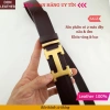 Thắt Lưng Nam Da Bò 100% Kiểu Chữ H Vàng - Bạc, Khóa Rút Chống Trượt - 350k 6