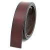 Thắt Lưng Nam Da Bò 3.5cm Rộng Thật Không Khóa - Thiết Kế Cao Cấp, Dây Da Thật 3
