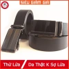 Thắt lưng nam da bò cao cấp fullbox - Khóa tự động, giảm giá 300k