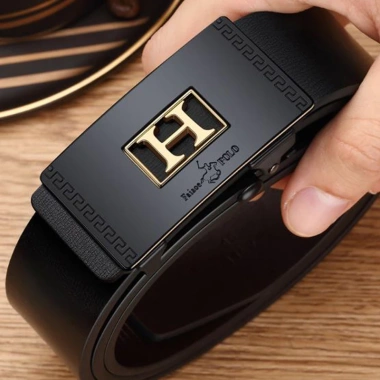 Thắt lưng nam da bò cao cấp POLO 23 Full hộp + túi xách, giảm còn 300.000₫ 2