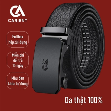Thắt lưng nam da bò CEIVER KINES CG365 cao cấp, phong cách Hàn Quốc, chỉ 199.000₫