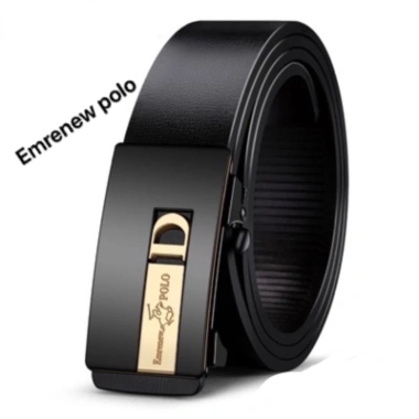 Thắt Lưng Nam Da Bò Emrenew Polo 2 Lớp Hộp Đựng Mặt Khóa Hợp Kim Giá 260k