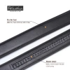 Thắt lưng nam da bò Fttleather, mặt trượt, chống xước, chính hãng 530k 5