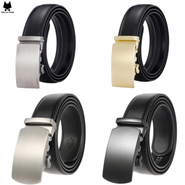 Thắt lưng nam da bò, khóa đúc tự động sang trọng, chỉ 265.000₫