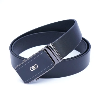 Thắt lưng nam da bò nappa cao cấp khóa lăn L302CBT hợp kim – Giá 300.000₫