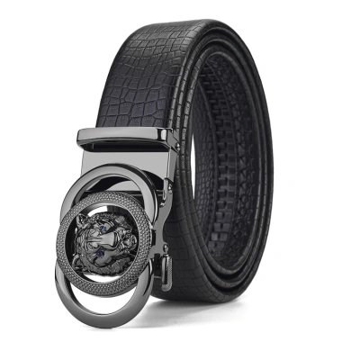 Thắt lưng nam da bò nguyên chất, khóa tự động hợp kim cao cấp - Giá 245.000đ