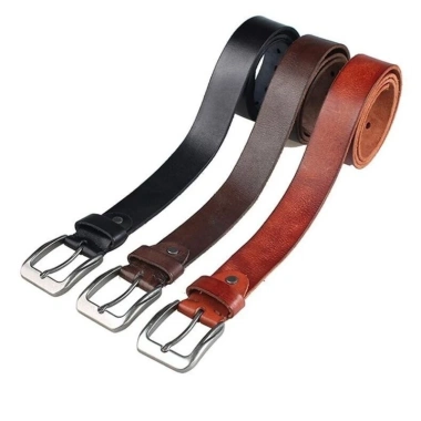 Thắt lưng nam da bò nguyên chất không lớp xen kẽ, khóa chốt - Giá ưu đãi 262.900₫ 4 Thắt lưng nam da bò nguyên chất không lớp xen kẽ, khóa chốt - Giá ưu đãi 262.900₫ 4