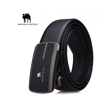 Thắt lưng nam da bò nguyên chất mặt khóa tự động, hợp kim cao cấp - 295.000đ