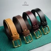 Thắt lưng nam da bò nguyên miếng 35mm, khóa đồng đúc cao cấp - Giá ưu đãi 219.000₫
