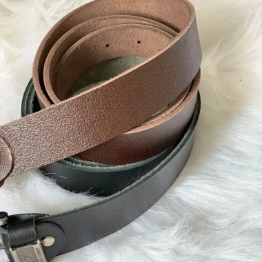 Thắt Lưng Nam Da Bò Nguyên Miếng Cao Cấp Màu Nâu Bền Trên 10 Năm Kèm Cây Đục Lỗ 4
