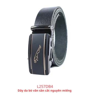 Thắt lưng nam da bò nguyên miếng L257DB1 L257DB4 khóa lăn - Giá ưu đãi 190.000 VND