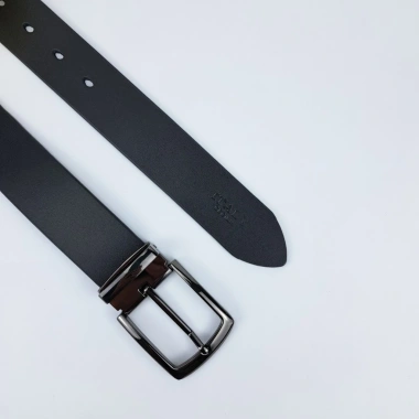 Thắt lưng nam da bò nguyên tấm 3.8cm đen, khóa cài, PQ Leather PL19, bảo hành 12 tháng, 239k