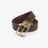 Thắt lưng nam da bò nguyên tấm Bụi Leather L113 màu nâu, khóa thép không gỉ, BH 12 tháng - Giá ưu đãi 366k 4