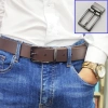 Thắt lưng nam da bò nguyên tấm Bụi Leather L113 màu nâu, khóa thép không gỉ, BH 12 tháng - Giá ưu đãi 366k 7
