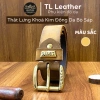 Thắt Lưng Nam Da Bò Sáp TL LEATHER - Mặt Khóa Đồng Đúc Cao Cấp, Bền Bỉ, Giá 380.000đ