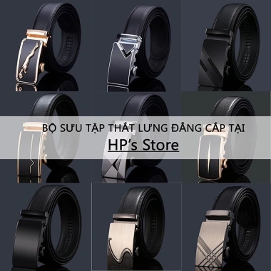 Thắt lưng nam da bò thật 3.5cm cao cấp – Khóa hợp kim tự động, giá ưu đãi 99.500₫ 9