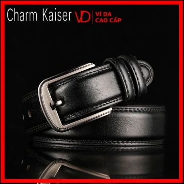 Thắt Lưng Nam Da Bò Thật Màu Nâu CK-008 - Khóa Đẹp, Sang Trọng VD Luxury