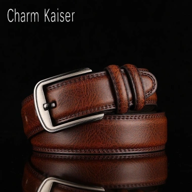 Thắt Lưng Nam Da Bò Thật Màu Nâu CK-008 - Khóa Đẹp, Sang Trọng VD Luxury 2 Thắt Lưng Nam Da Bò Thật Màu Nâu CK-008 - Khóa Đẹp, Sang Trọng VD Luxury 2