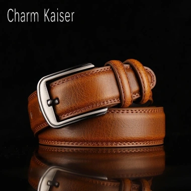 Thắt Lưng Nam Da Bò Thật Màu Nâu CK-008 - Khóa Đẹp, Sang Trọng VD Luxury 3 Thắt Lưng Nam Da Bò Thật Màu Nâu CK-008 - Khóa Đẹp, Sang Trọng VD Luxury 3