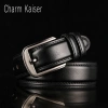 Thắt Lưng Nam Da Bò Thật Màu Nâu CK-008 - Khóa Đẹp, Sang Trọng VD Luxury 6