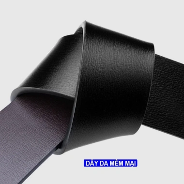 Thắt Lưng Nam Da Bò VICENZO Khóa Tự Động Hợp Kim Chống Rỉ Bảo Hành 1 Đổi 1