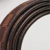 Thắt Lưng Nam Da Thật 3.5cm Chữ G Kẻ Sọc Khóa Tự Động, phù hợp quần jean, chỉ 111.650₫ 6