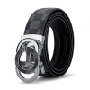 Thắt Lưng Nam Da Thật 3.5cm Chữ G Kẻ Sọc Khóa Tự Động, phù hợp quần jean, chỉ 111.650₫ 8
