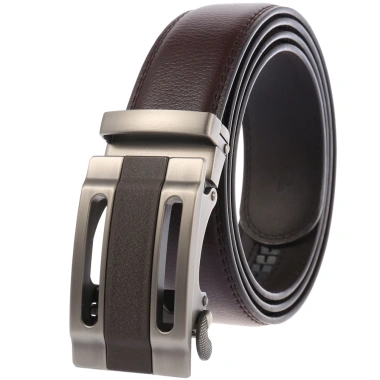 Thắt lưng nam da thật, khóa tự động kim loại - Sang trọng, giảm 18% 8