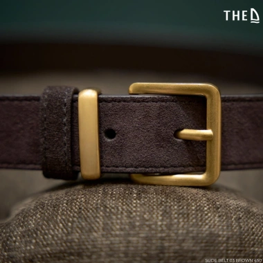 Thắt lưng nam da trơn THE D da lộn size 100-105 Sude Belt 03 giảm giá 450k 2 Thắt lưng nam da trơn THE D da lộn size 100-105 Sude Belt 03 giảm giá 450k 2