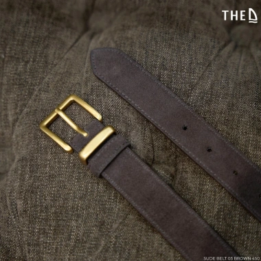 Thắt lưng nam da trơn THE D da lộn size 100-105 Sude Belt 03 giảm giá 450k 4 Thắt lưng nam da trơn THE D da lộn size 100-105 Sude Belt 03 giảm giá 450k 4
