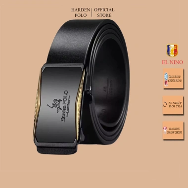 Thắt lưng nam HARDENPOLO da bò cao cấp, kèm hộp đựng - Giá chỉ 198.000đ 2