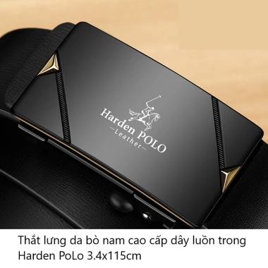 Thắt lưng nam HARDENPOLO da bò fullbox EL07 - Khóa tự động, cao cấp, giá 198.000 8