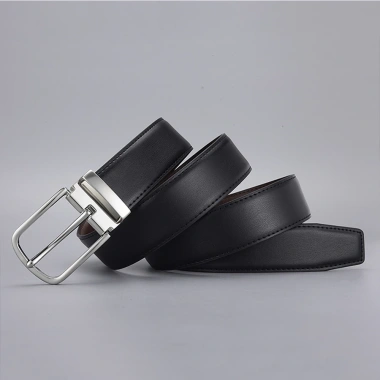 Thắt Lưng Nam Khóa Kim Dây Da Cao Cấp - Hàn Quốc, Chống Gỉ, Mặt Hợp Kim
