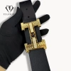 Thắt Lưng Nam Kim Tuyến Khóa Lỗ Mặt Chữ H Vàng Bóng Đá Lấp Lánh Dây Da Bò Sang Trọng - Giá 481.200₫ 7