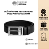 Thắt Lưng Nam MB 35mm Da Bò 2 Mặt Rectangular Roll Pin Buckle - Giá giảm 5.350.000 VND MB123.908 MB130.586