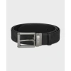 Thắt Lưng Nam MB 35mm Da Bò 2 Mặt Rectangular Roll Pin Buckle - Giá giảm 5.350.000 VND MB123.908 MB130.586 2