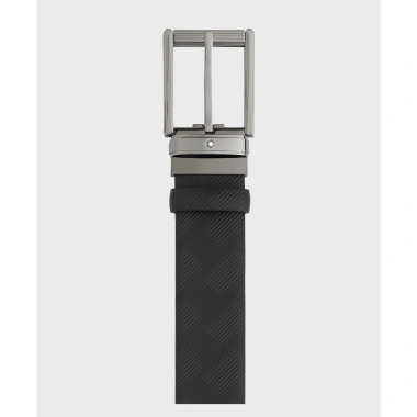Thắt Lưng Nam MB 35mm Da Bò 2 Mặt Rectangular Roll Pin Buckle - Giá giảm 5.350.000 VND MB123.908 MB130.586