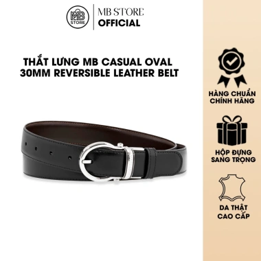 Thắt Lưng Nam MB Casual Oval 30mm Chính Hãng - Thiết Kế Sang Trọng, Giá 7.550.000 VND