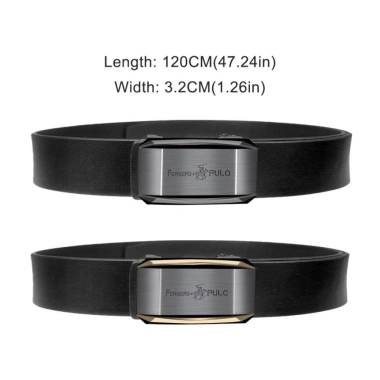 Thắt lưng nam MISUPS da thật, khóa tự động – thiết kế lịch lãm, giảm còn 163.020₫