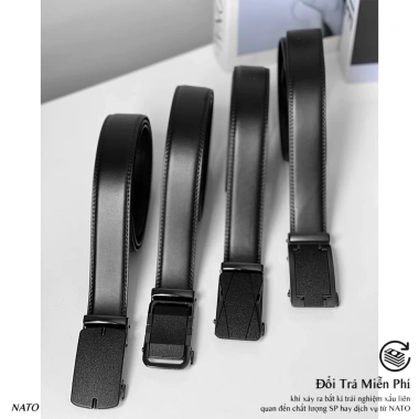 Thắt Lưng Nam Nato AP Khóa Tự Động Da Bò Cao Cấp – Đẹp, Trẻ Trung, Phù Hợp Công Sở & Đi Học – Giá 169.999₫