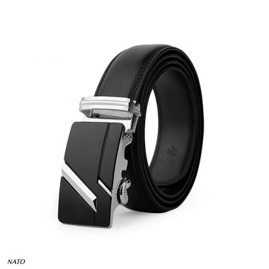 Thắt lưng nam Nato Platinum da bò, khóa tự động, sang trọng, trẻ trung 160k 10