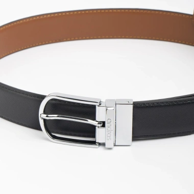 Thắt lưng nam Neil Belt da bò thật vân Saffiano, khóa kim Andras cao cấp - Giá chỉ 449.000 VND 4