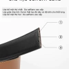 Thắt lưng nam Neil Belt da bò thật vân Saffiano, khóa kim Andras cao cấp - Giá chỉ 449.000 VND 7