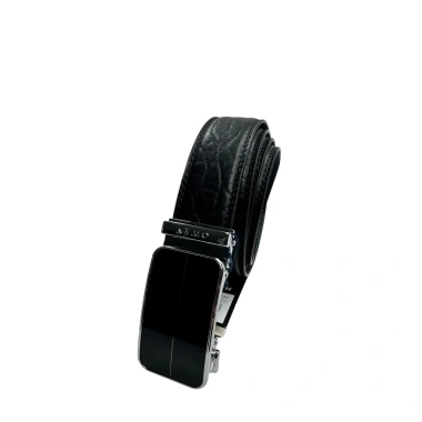 Thắt lưng nam OWEN da bò thật cao cấp, khóa trượt, vân da voi - chỉ 519.000₫
