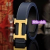 Thắt lưng nam phong cách Hàn Quốc, khóa trơn chữ H và I, da thật, giá 190.080₫