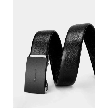 Thắt lưng nam PIE 056 mặt xám - tặng cây đục lỗ, giảm giá 20% chỉ 500.000đ
